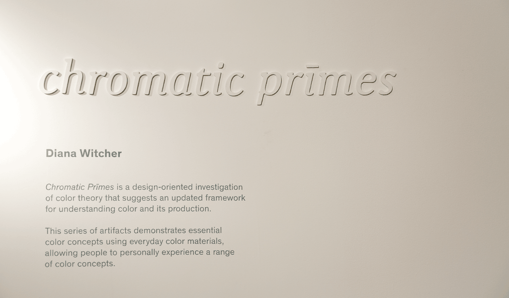 Chromatic Prīmes Wall Text